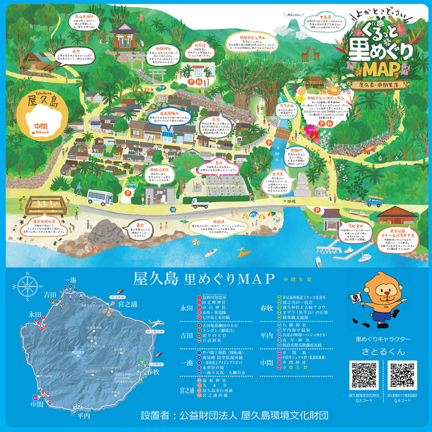 Nakama Satomeguri Map